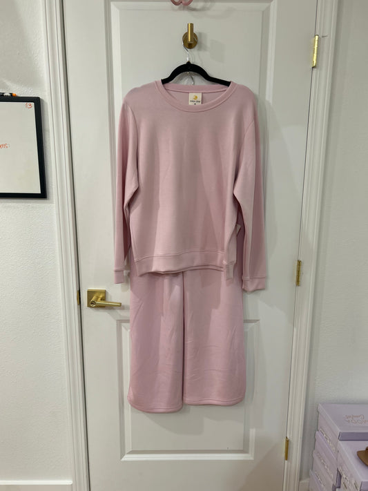 Pink cloud pant set- vintage Havana