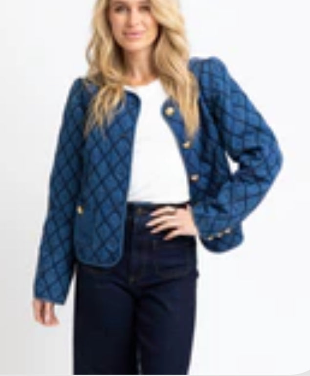 Denim Stitch Novelty Jacket