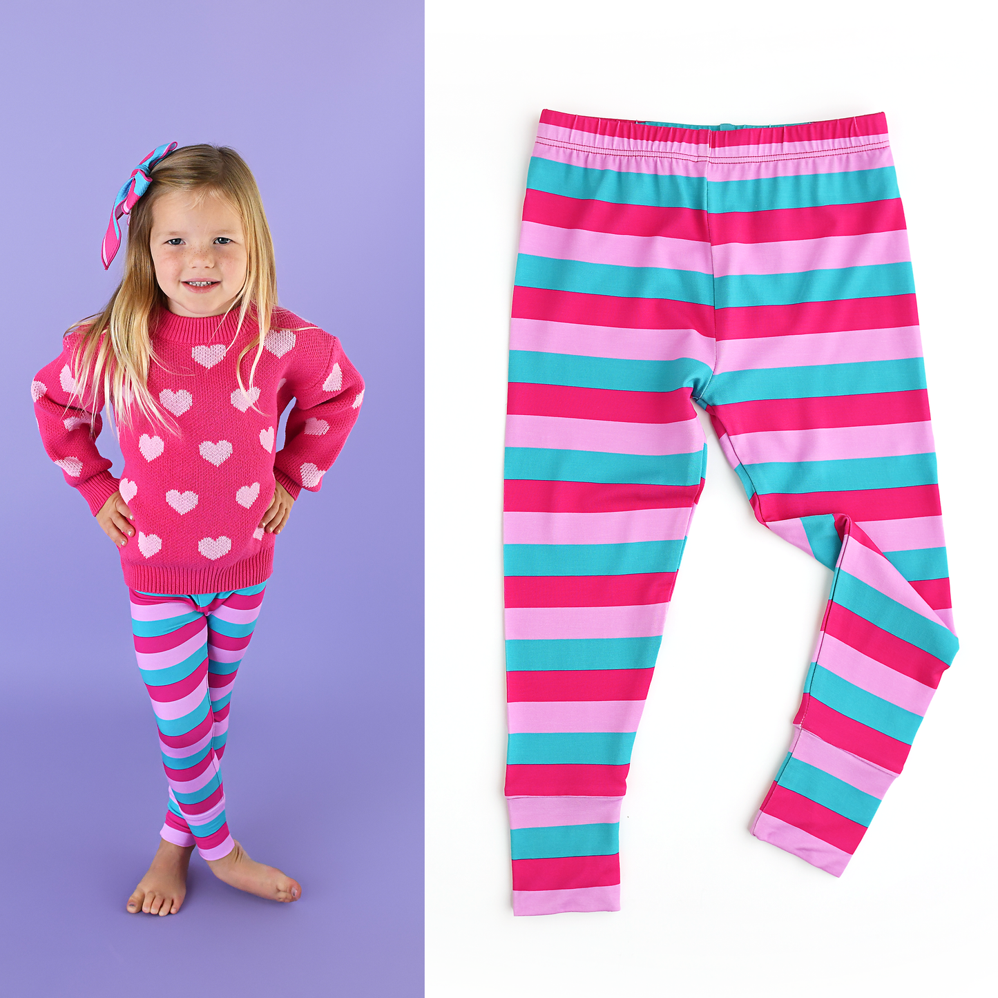 Maddie Stripe Leggings