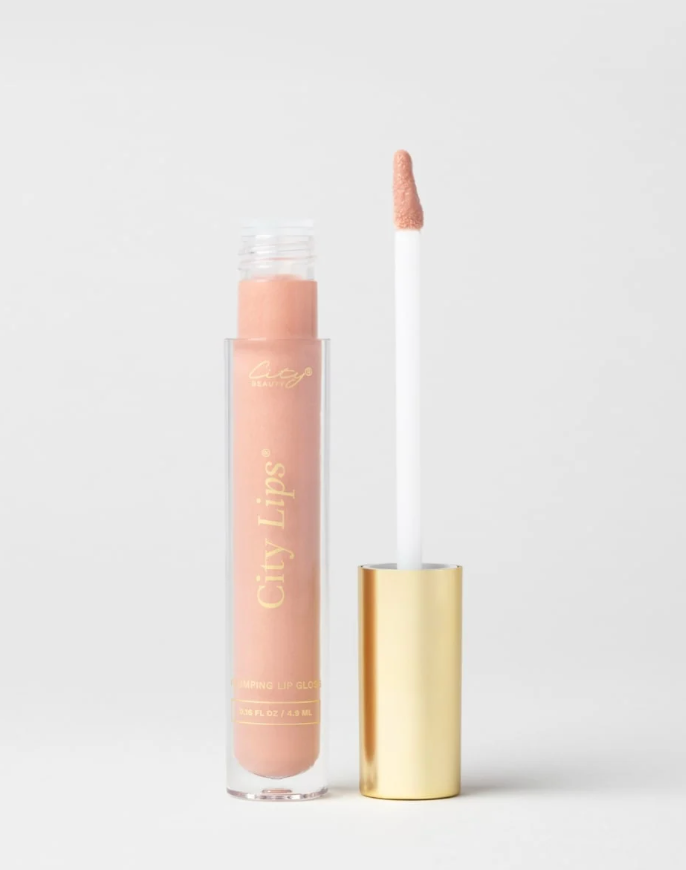 City Lips® - Plumping Lip Gloss -Tokyo Kiss -Sheer Cool Nude