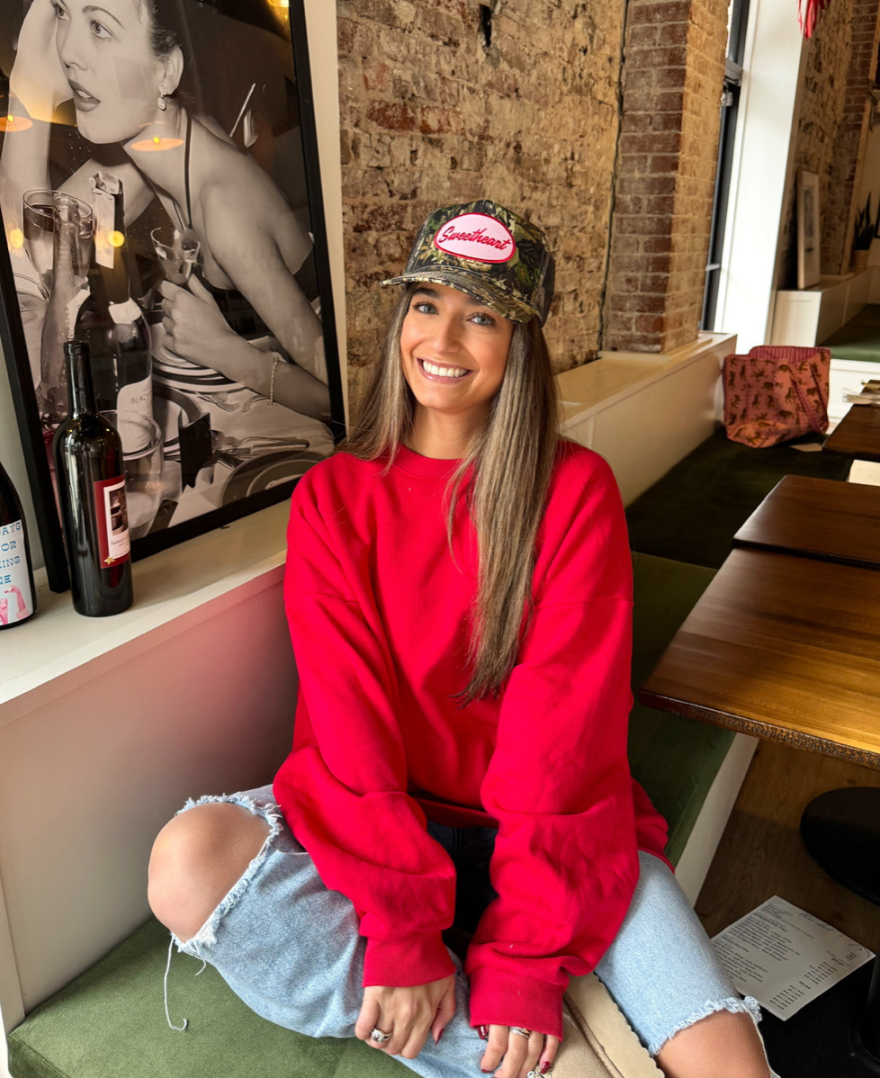 Sweetheart - Camo Vintage Hat