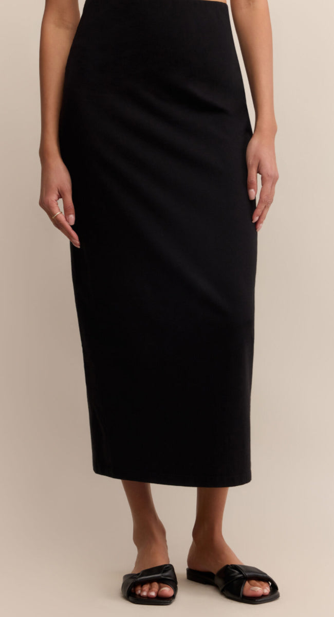 Gail midi skirt black - Z Supply