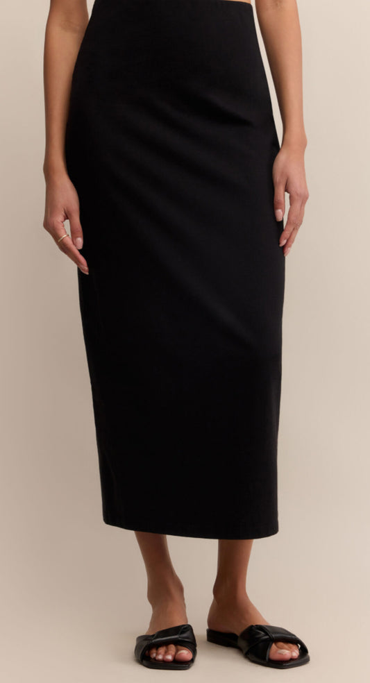 Gail midi skirt black - Z Supply