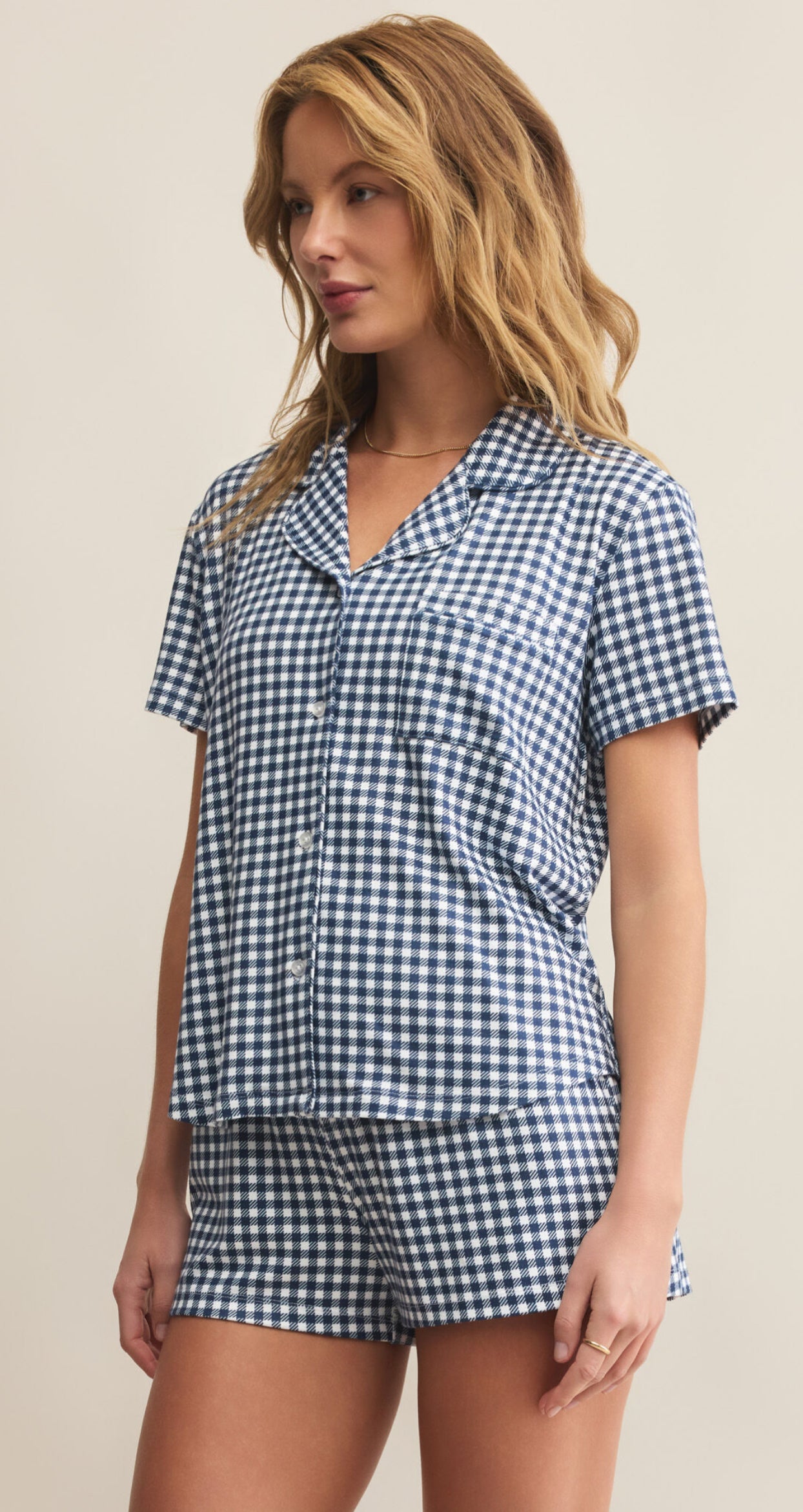 Amy Gingham Top - Z Supply