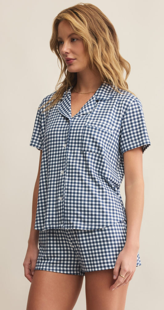 Amy Gingham Top - Z Supply