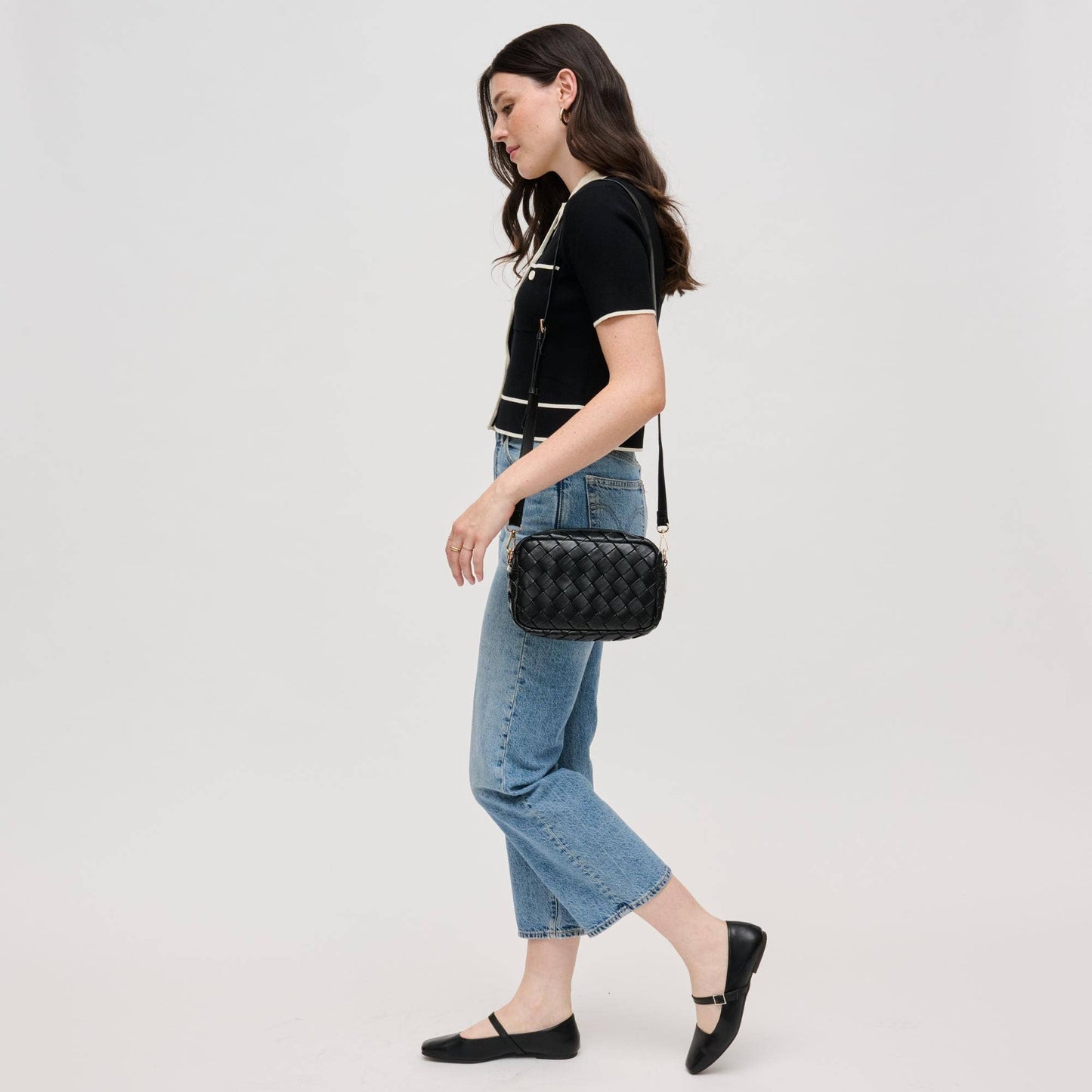 Maddie Woven Crossbody