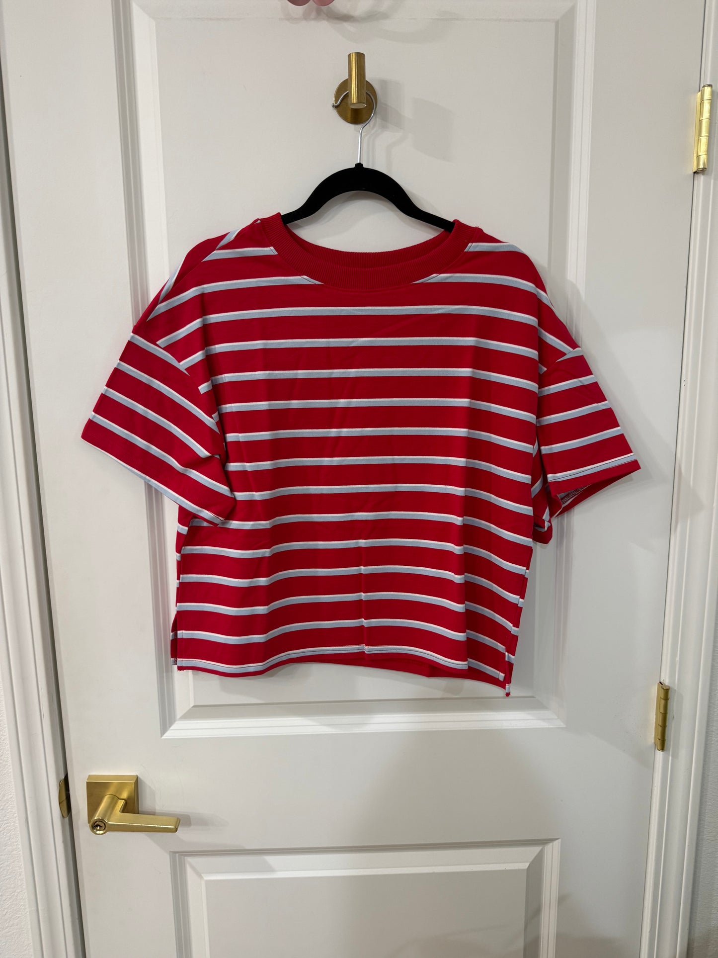 Striped skort set (3 colors)