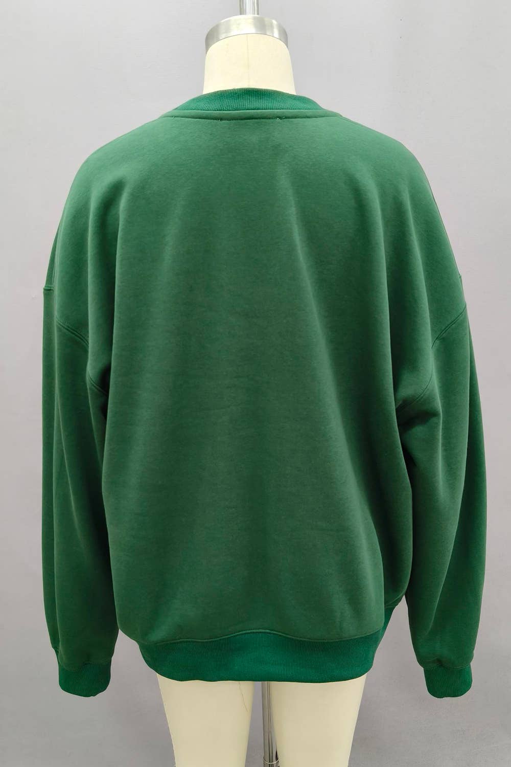 CIAO Print Reversible Mock Neck Sweatshirt