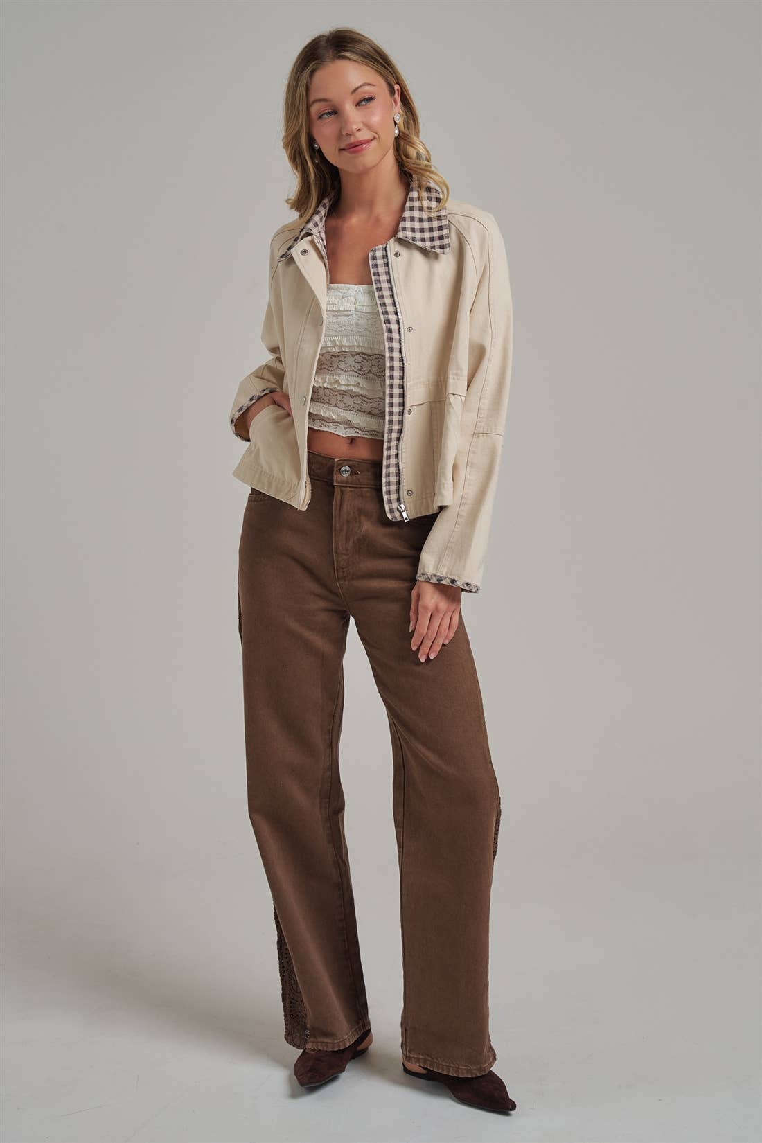 VINTAGE OXFORD CANVAS TWILL FALL JACKET_
