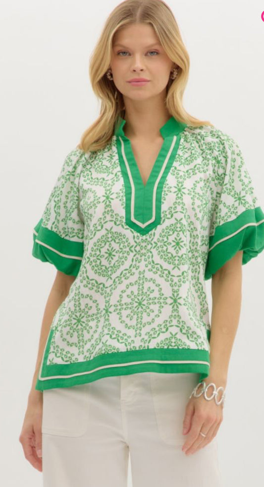 Overly blouse