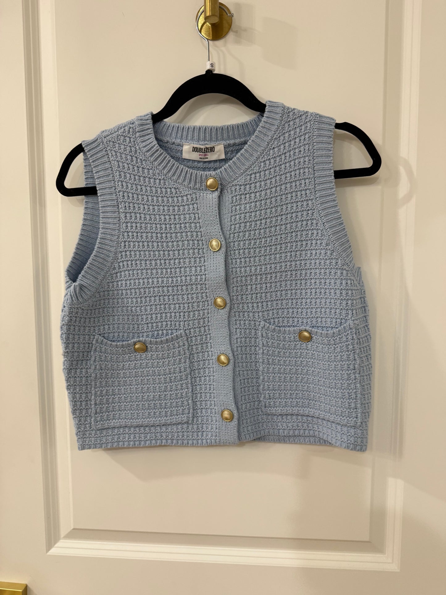 Kennedy Sleeveless cardi Top (multiple colors)