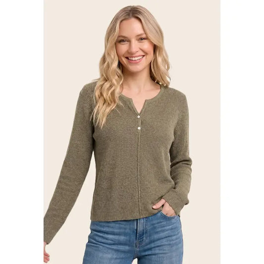 Addison top - Olive