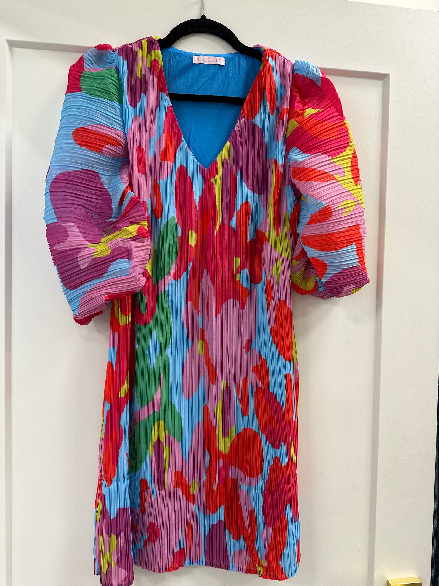 Floral Pleat Karlie Dress