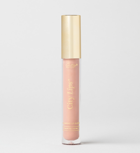 City Lips® - Plumping Lip Gloss -Tokyo Kiss -Sheer Cool Nude