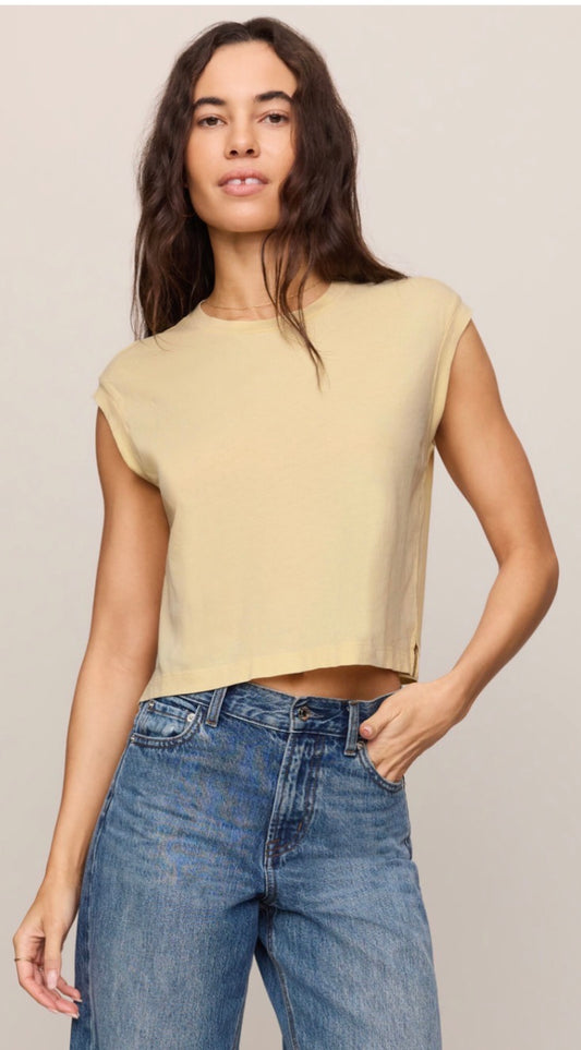 Flex Sleeveless Tee Pebble Coast - Z Supply