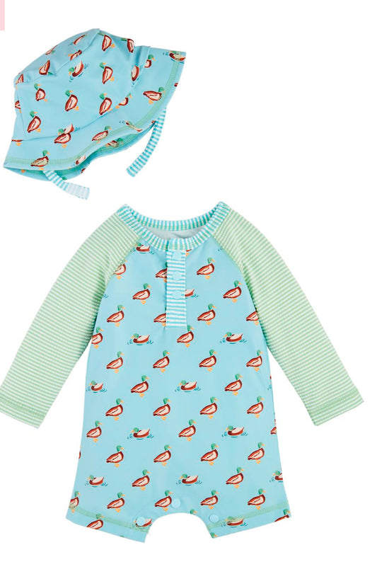 Duck Rashguard Swimsuit