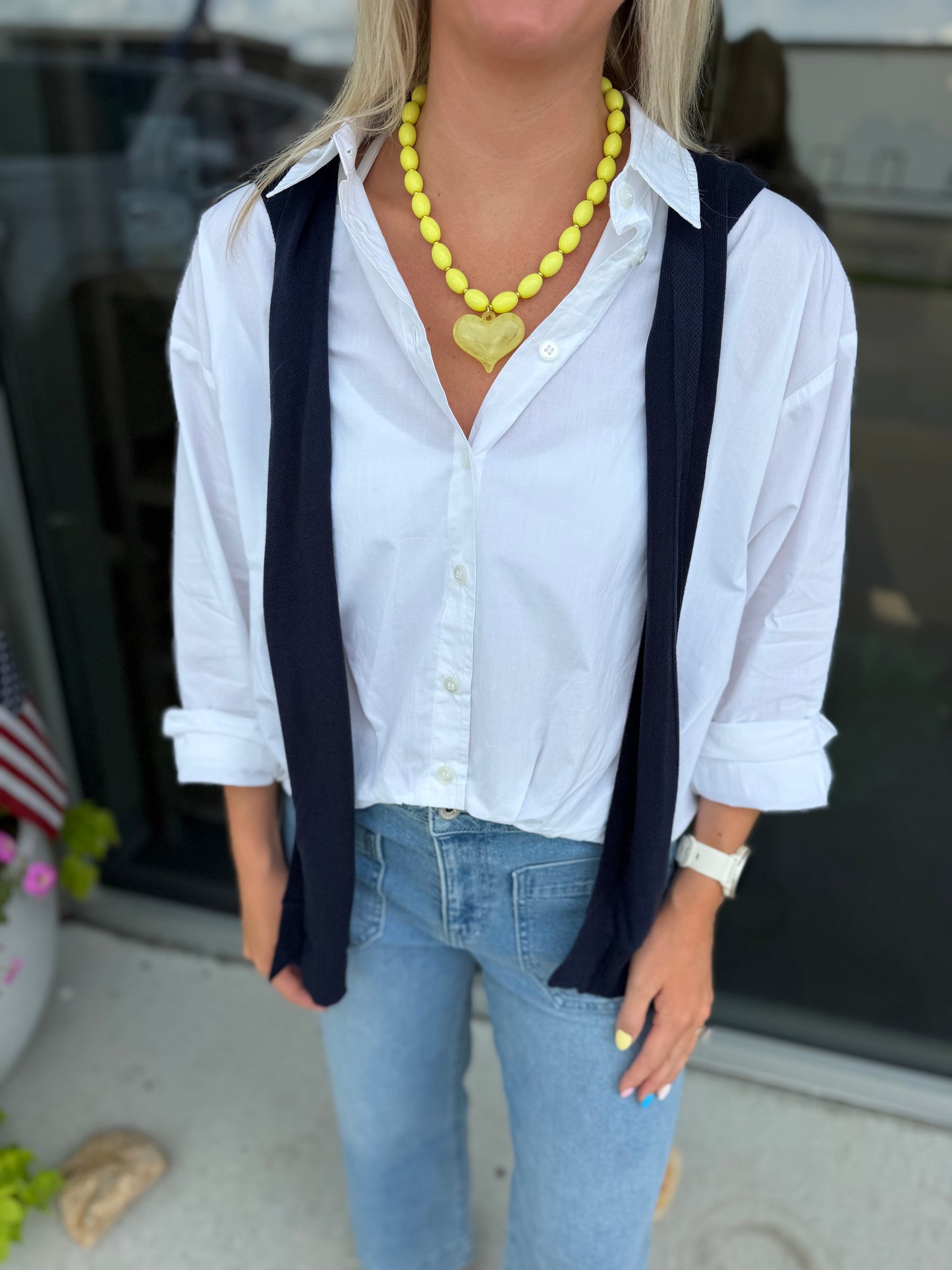 Button down/shawl set (2 colors)