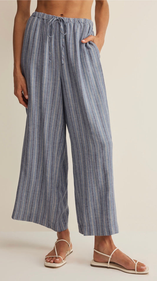 The Perfect Striped Pant indigo - Z Supply