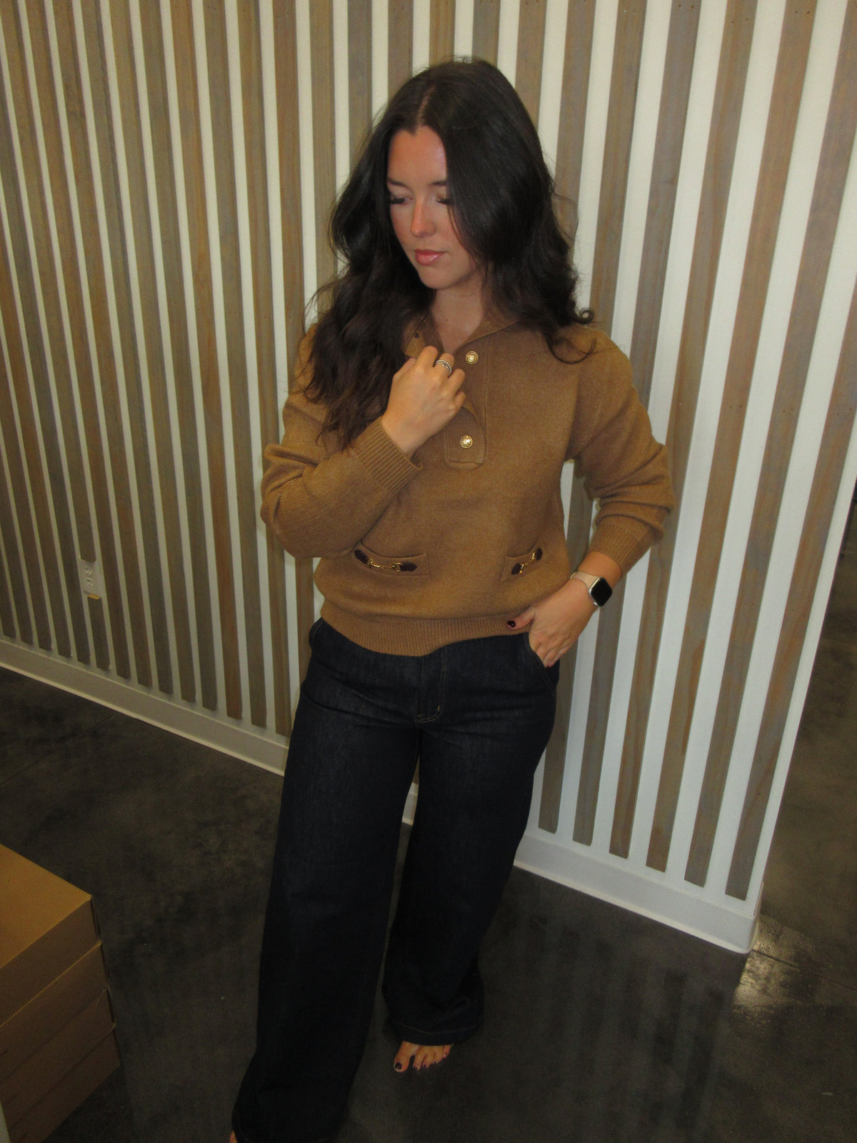 Leigha sweater top