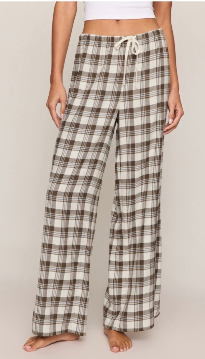 Better Off Plaid Pant Cocoa Beach - Z Supply