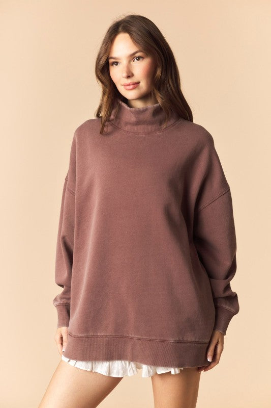 Porter mock neck