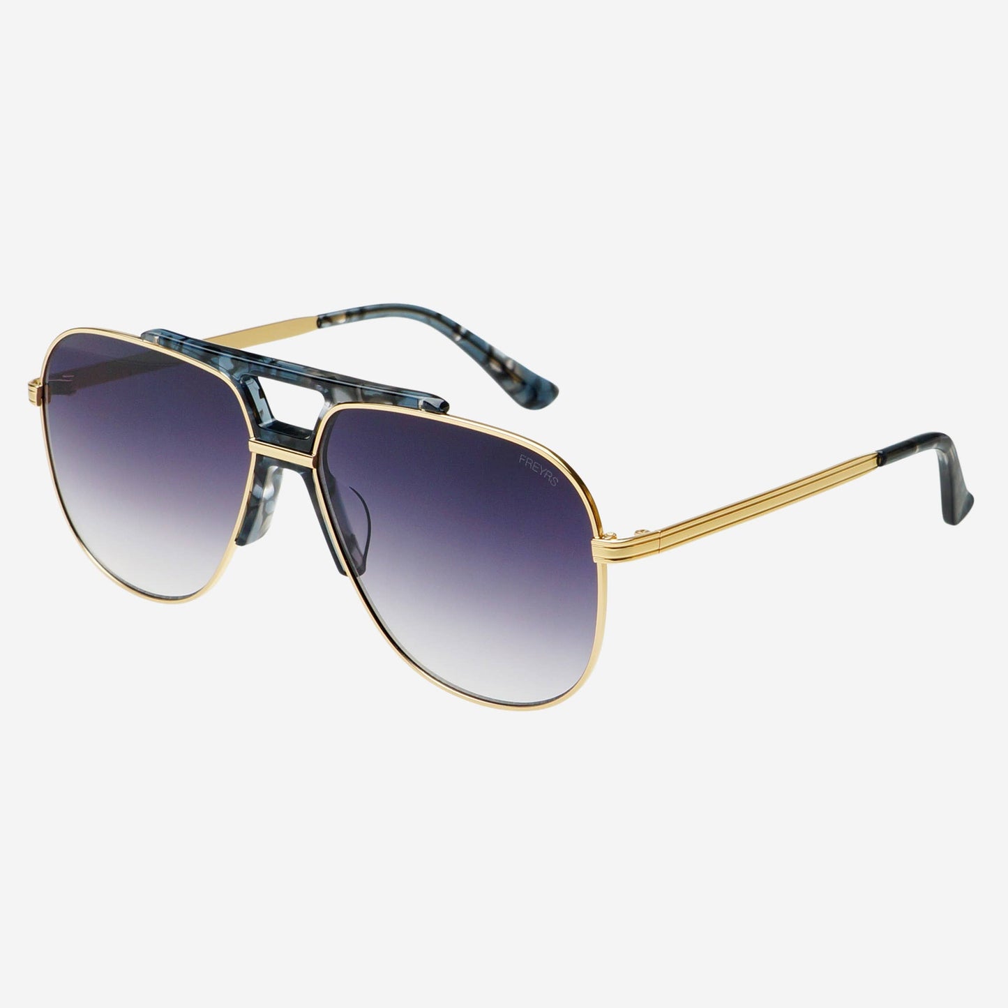 Logan Acetate Aviator Mens Sunglasses