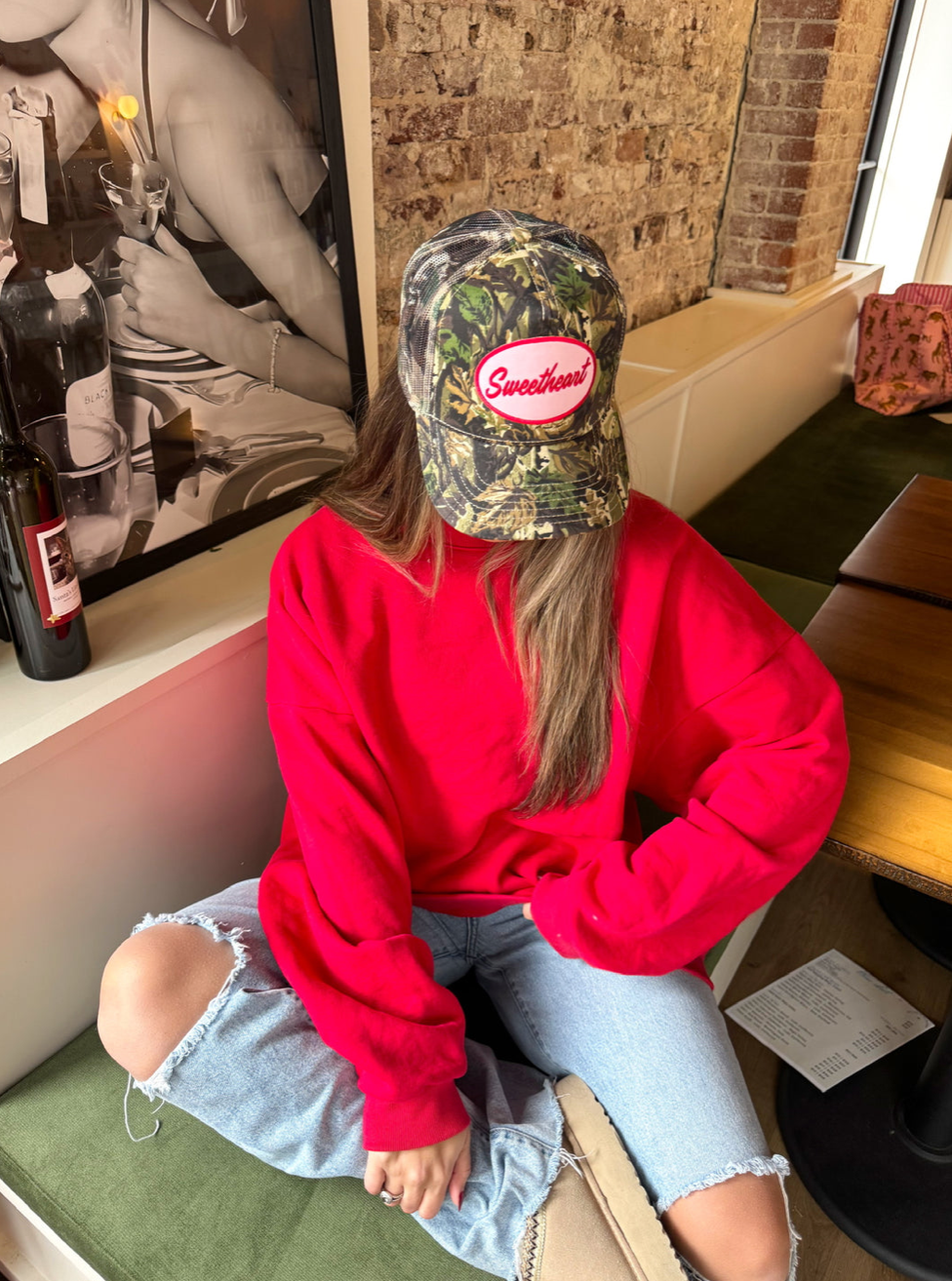 Sweetheart - Camo Vintage Hat
