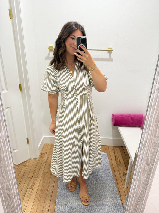 Corley Stripe Dress