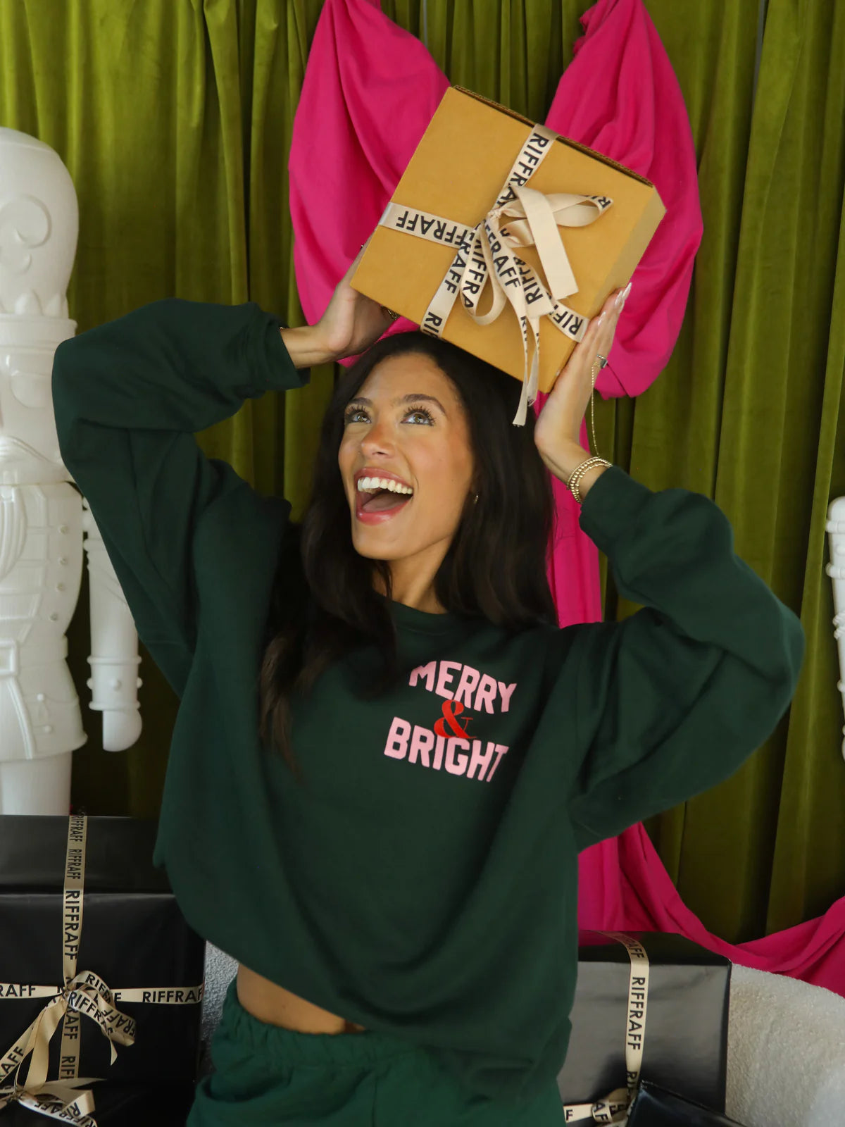 MERRY + BRIGHT SWEATSHIRT