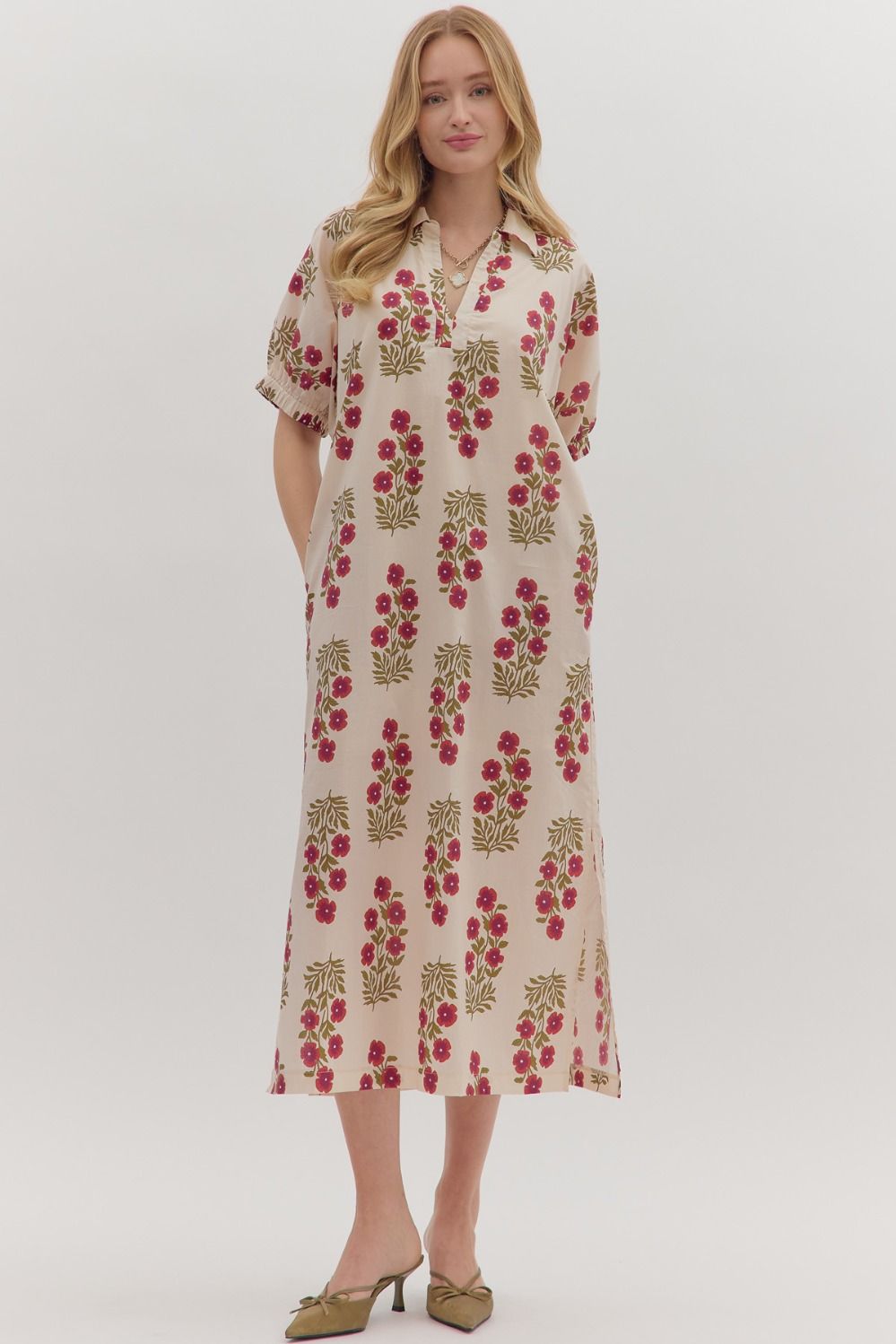 Chloe midi dress