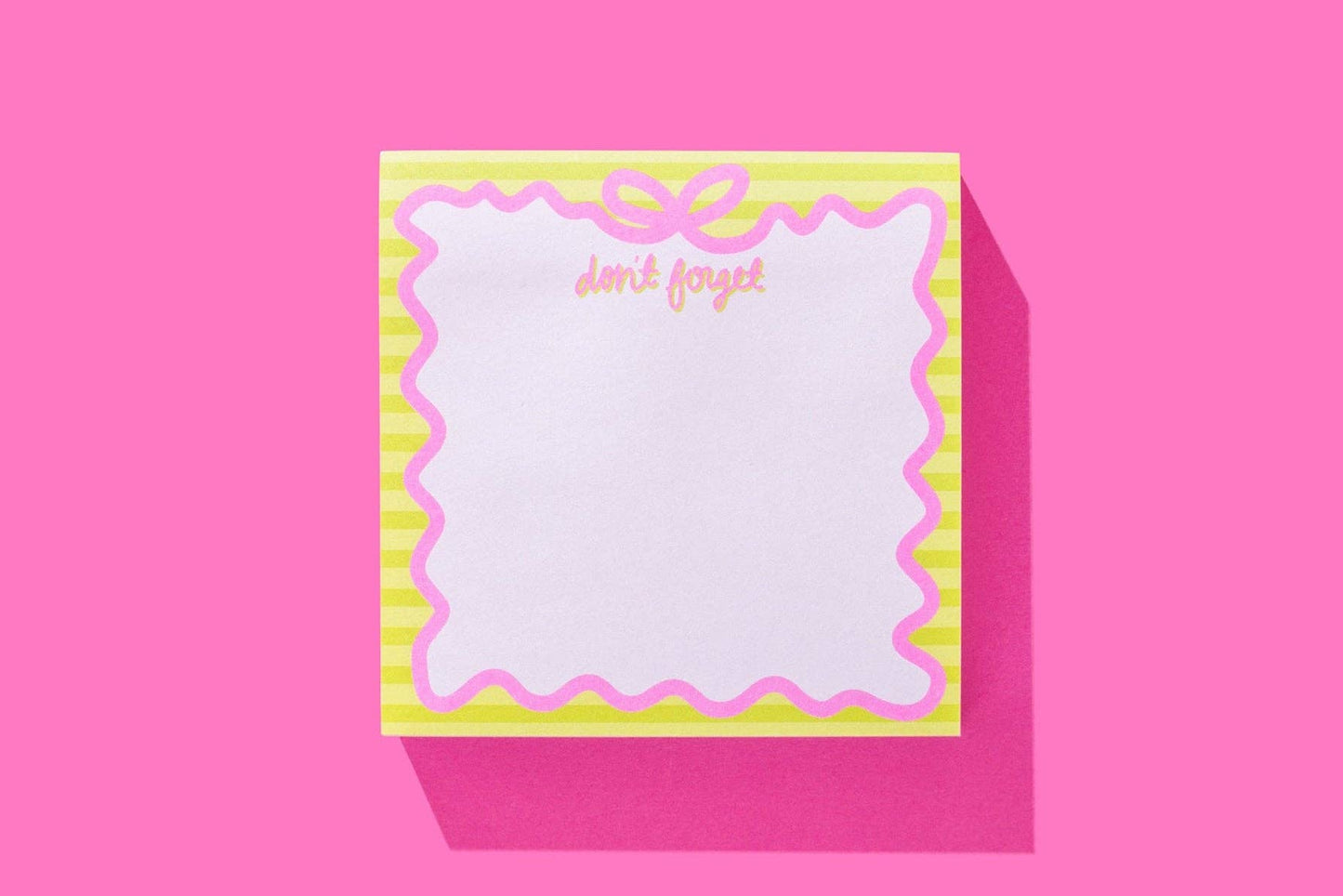 Sticky Notes Pad - "Don't Forget" - 300 Sheets