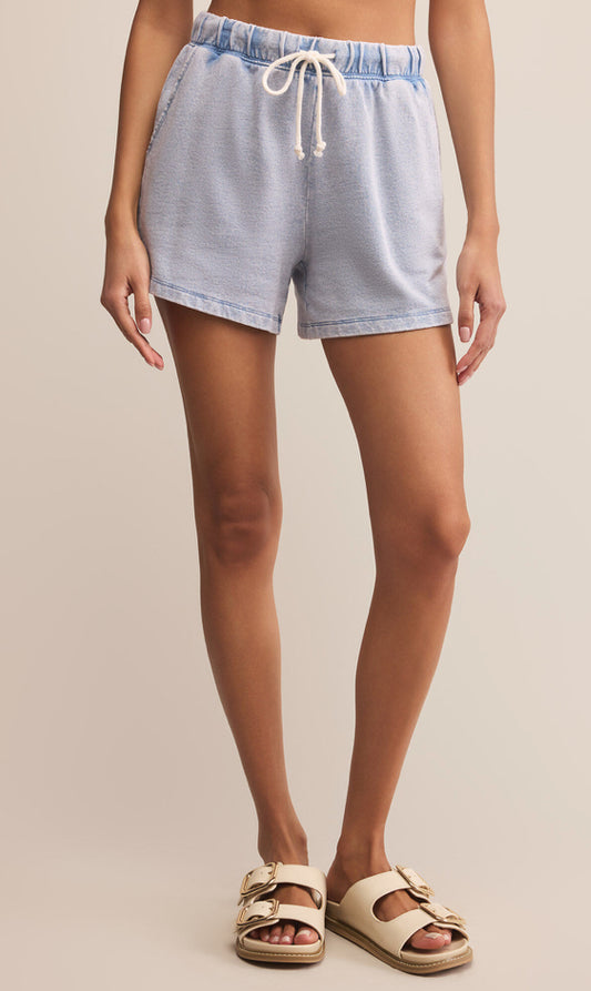 Hunter Knit Denim Short washed indigo - Z Supply