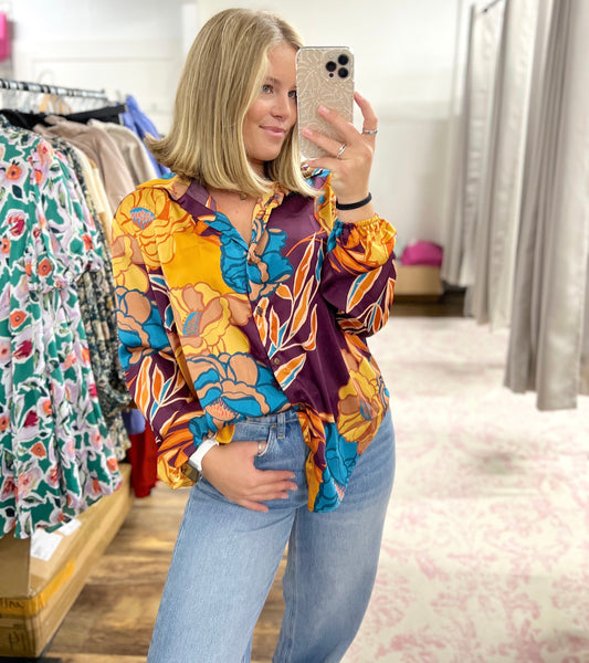 Emerald Eye Top WAS $48