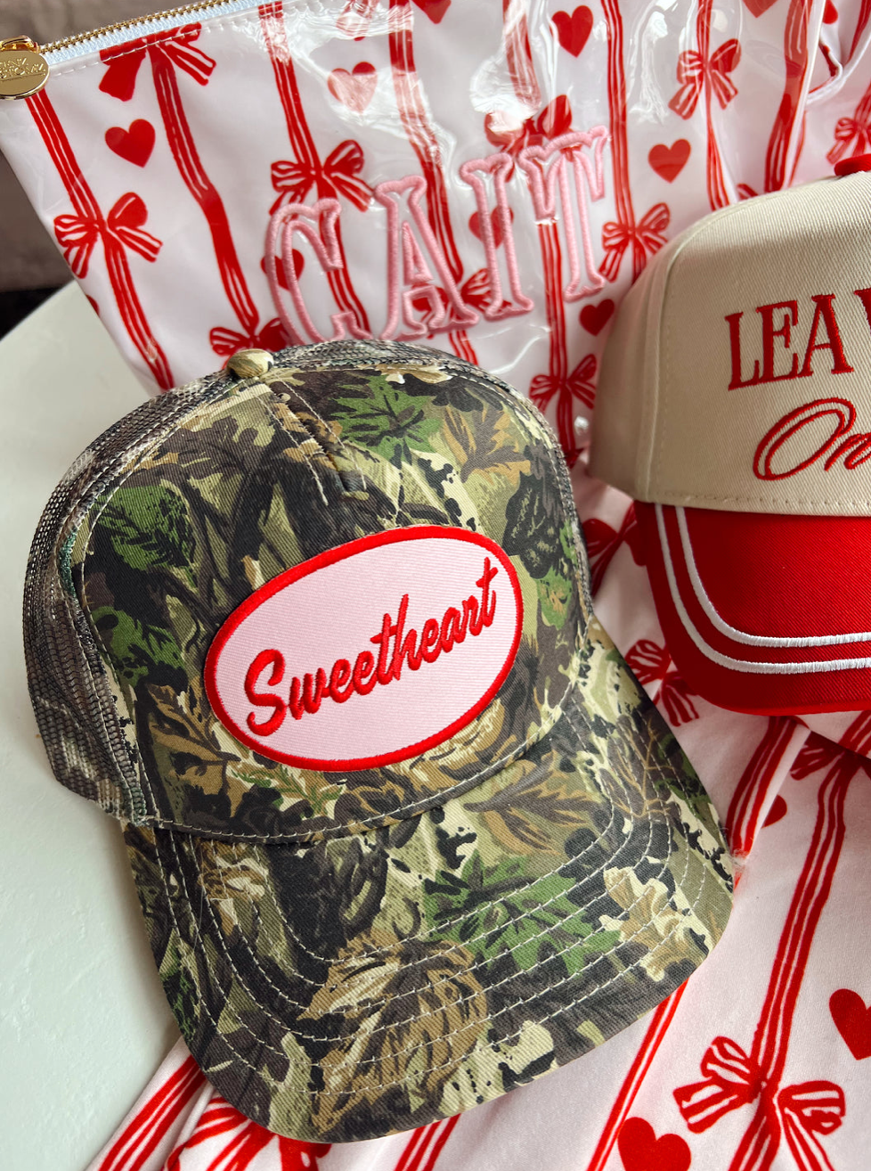 Sweetheart - Camo Vintage Hat