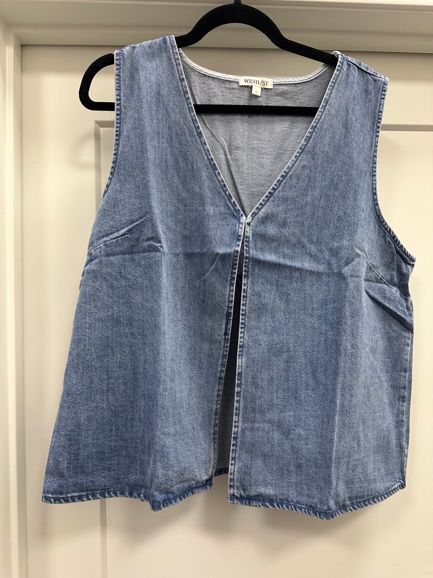 Faire Isle Denim top