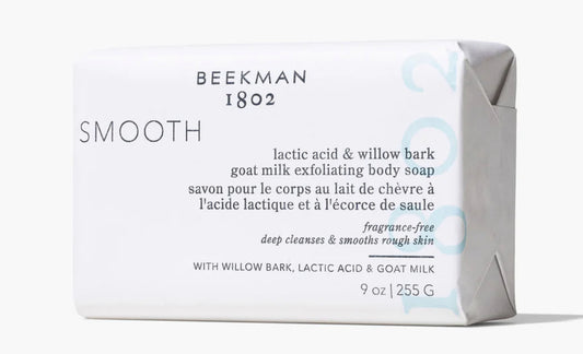 BEEKMAN Smooth Willow Bark Bar Soap