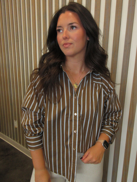 Sassy stripe top