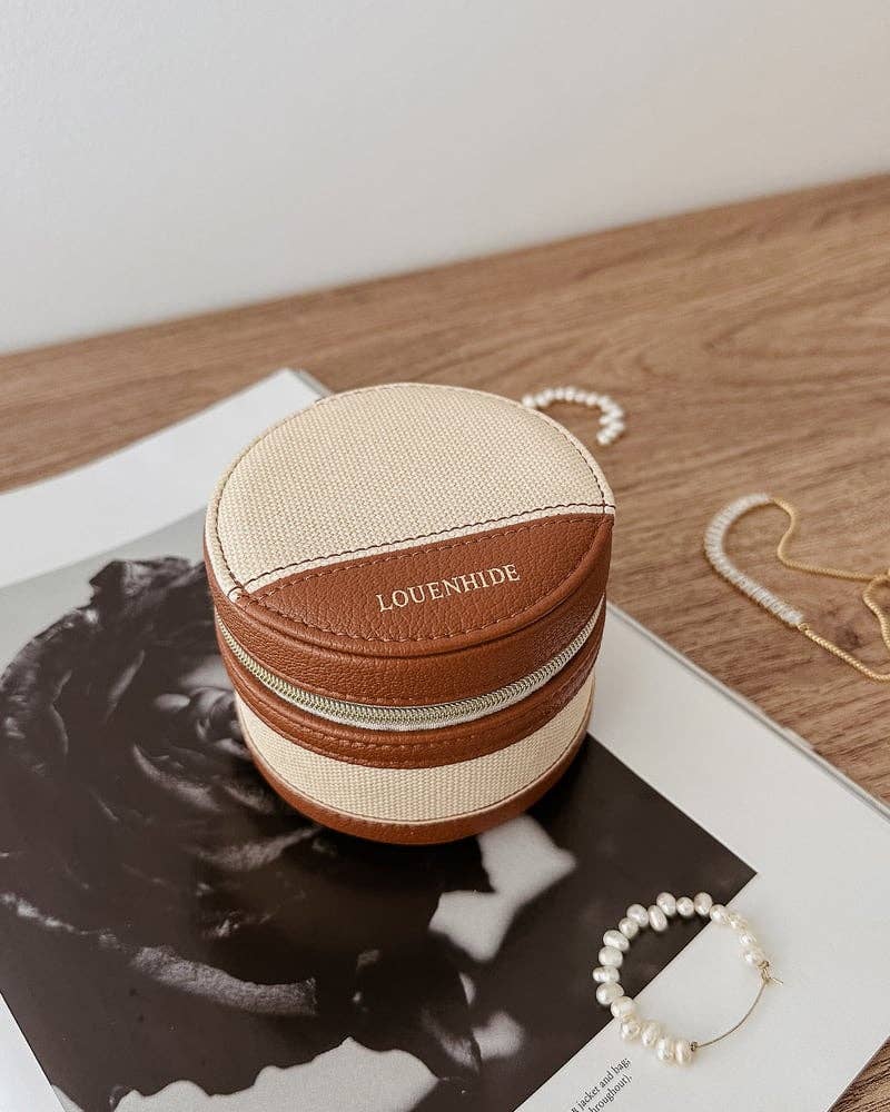 Loz Jewelry Box - Canvas Tan
