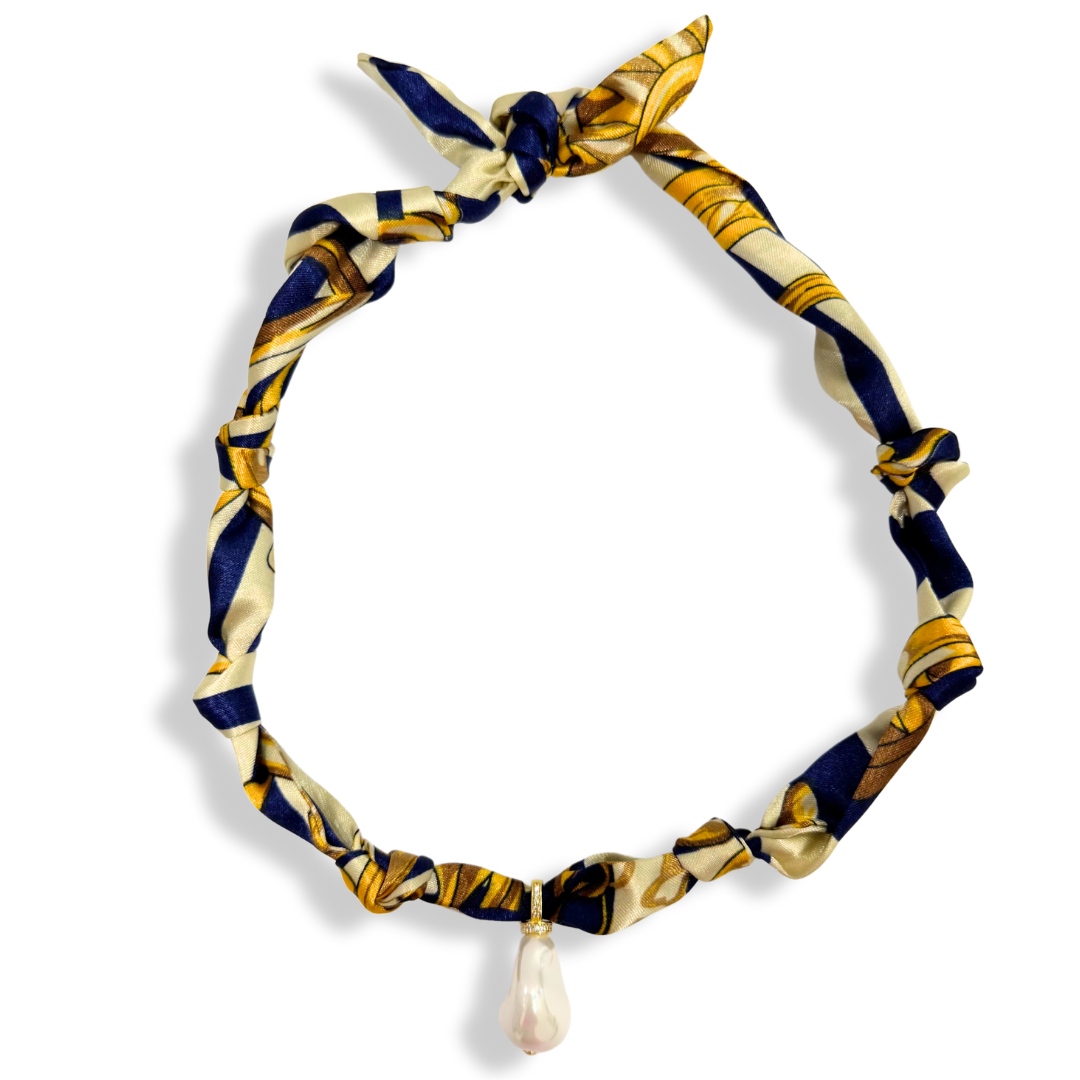 Scarf Bandana Charm Necklaces