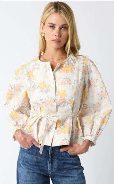 Vintage Floral Top