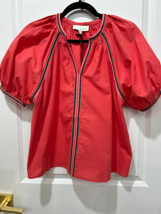 Tomato stitch top