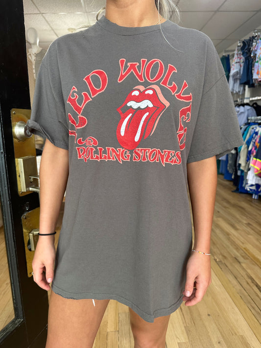 LivyLu ASU Rolling Stones thrifted tshirt