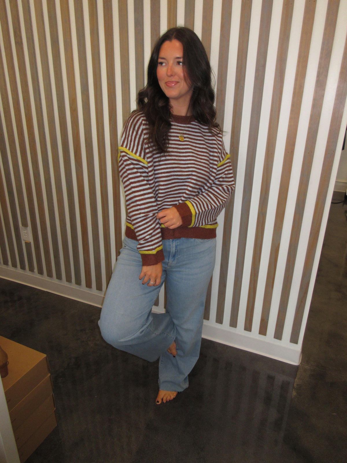 Hidden mid rise vintage wash