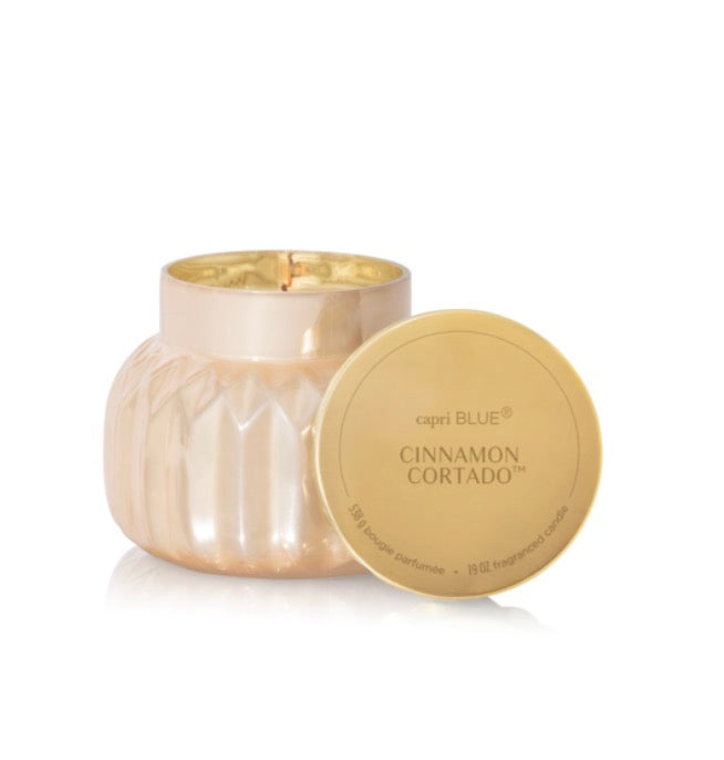 Cinnamon Cortado Royal Gem Signature Candle - capri
