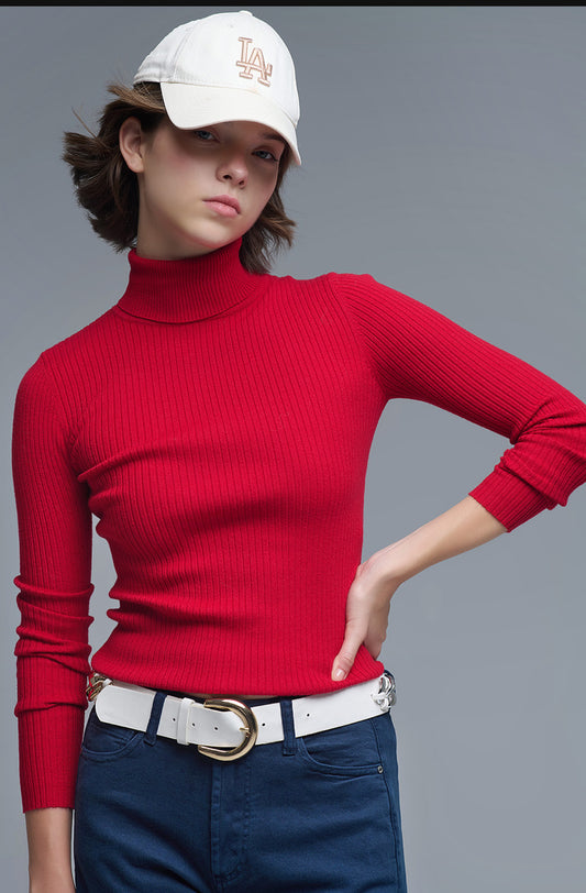 Ruby Red T neck