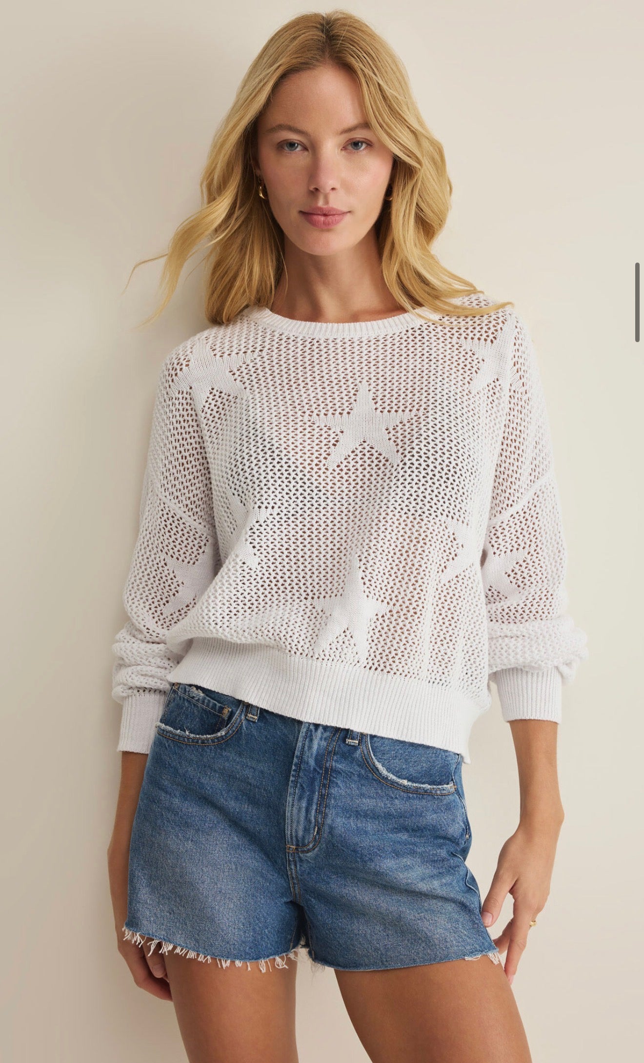 Star of the Show Sweater white - Z Supply