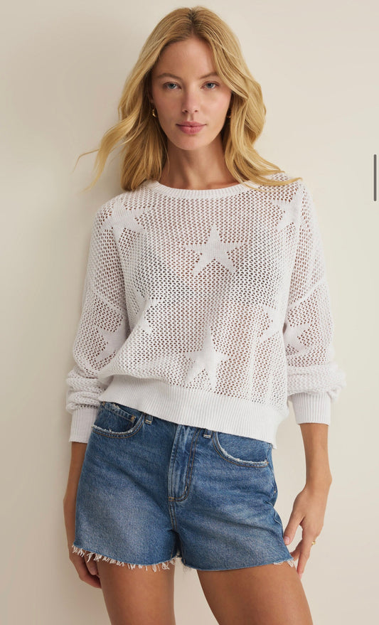 Star of the Show Sweater white - Z Supply
