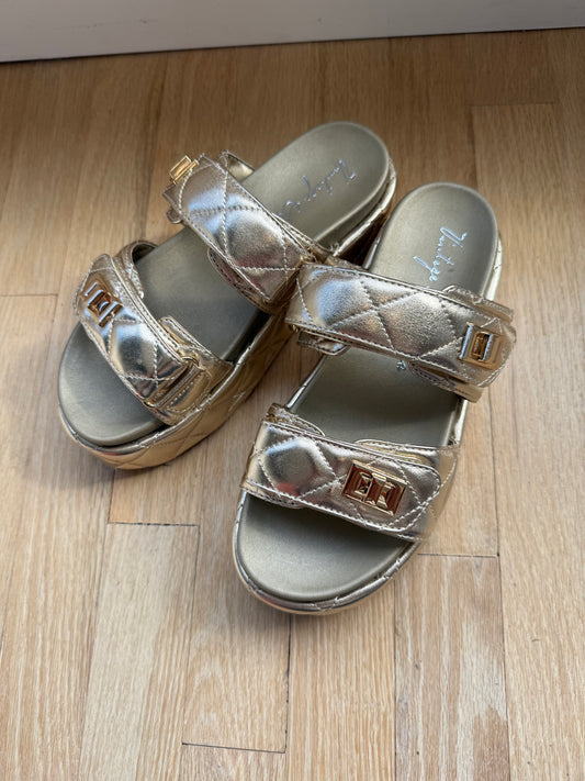 Onya wedge gold - Vintage Havana