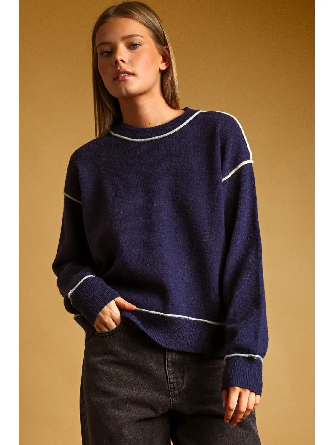 Muse sweater top (2 colors)