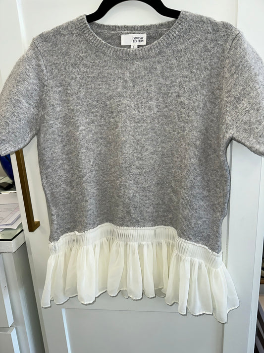 Frill Sweater